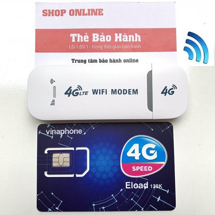 Thiết Bị Phát Wifi Không Dây Dcom Dogle 4G Phát Mạng wifi cực mạnh Dùng Ổn Định Ưu Đãi TẶNG SIM 4G DATA KHỦNG