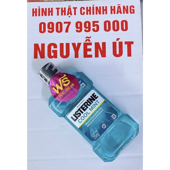 nước súc miệng listerine 250ml