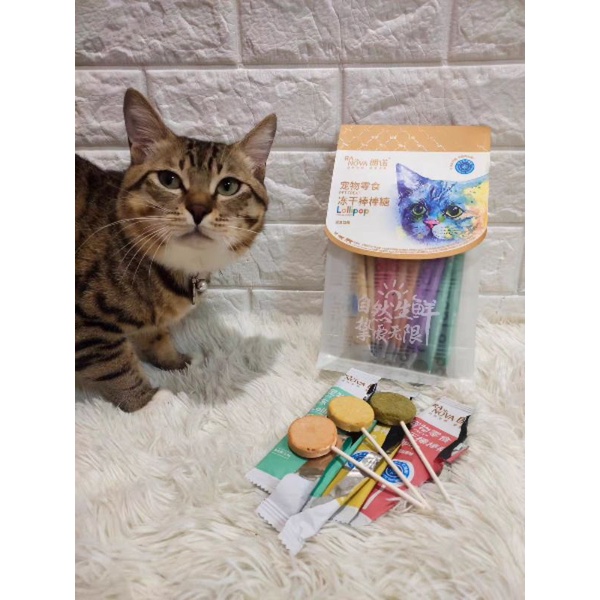 Bánh Thưởng Que Sấy Lollipop Cho Cún Mèo - 1.4g