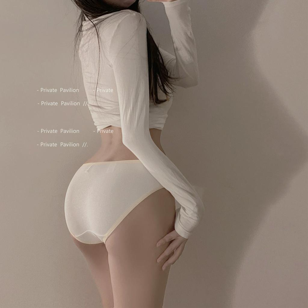 Quần lót thun cotton viền màu đơn giản Catsty B1-09