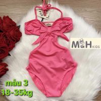 Bộ tắm liền thân bé gái