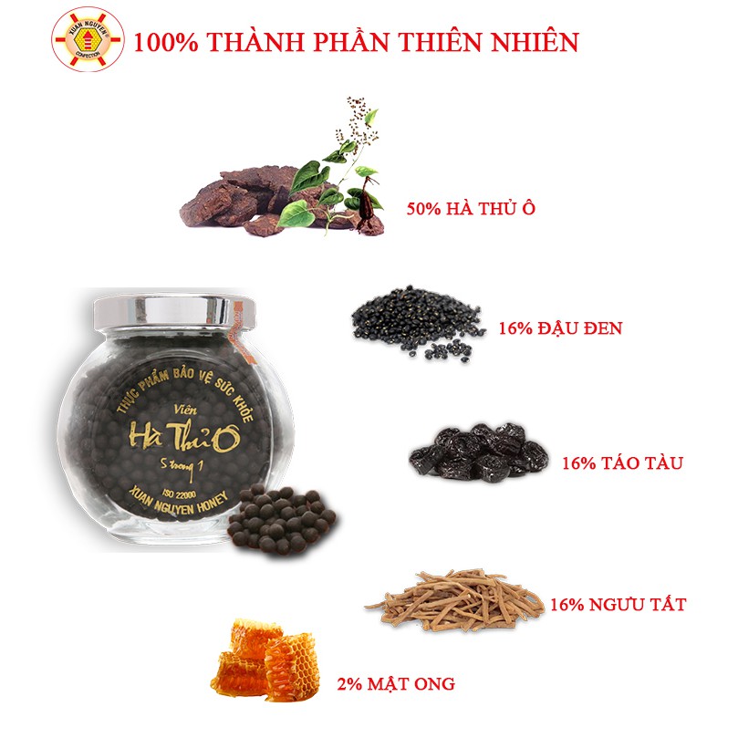 XUÂN NGUYÊN - Viên hà thủ ô 5in1