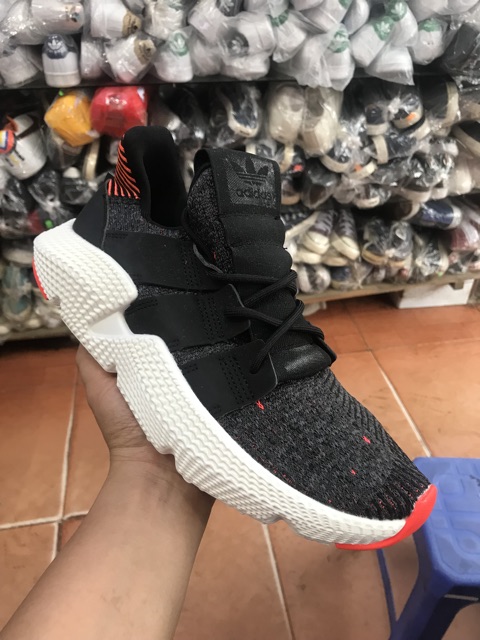 Giày thể thao sneaker Prophere ĐEN ĐỎ TRẮNG NAM NỮ | BigBuy360 - bigbuy360.vn