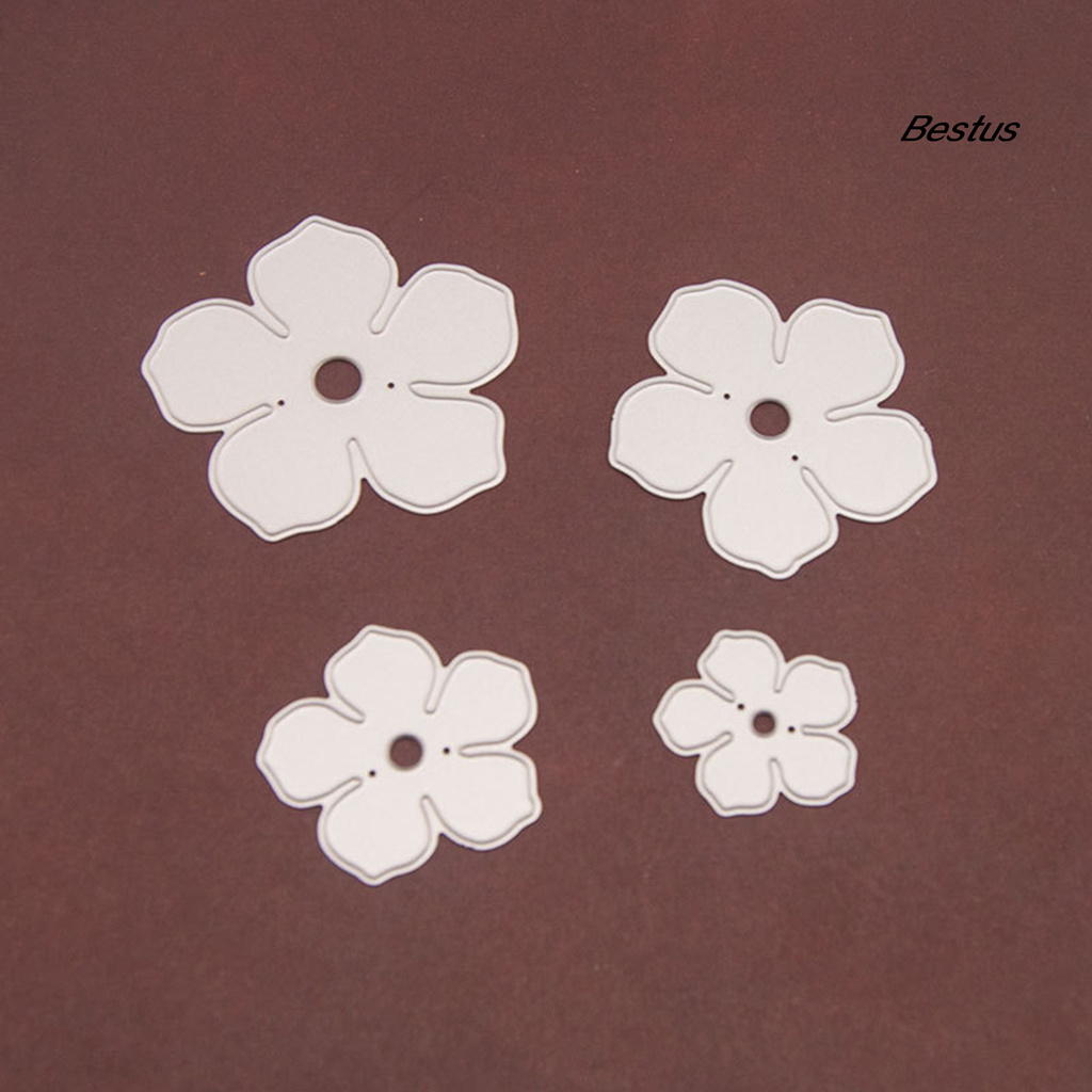 Bộ 4 Khuôn Cắt Bằng Kim Loại Đa Năng Tiện Dụng