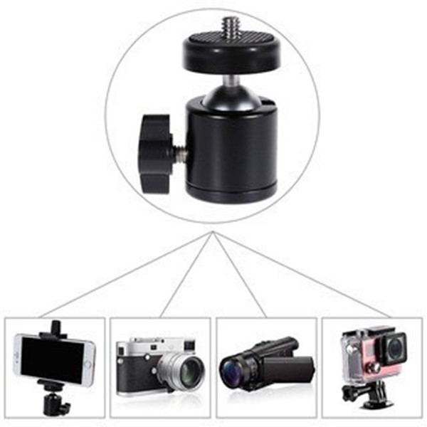 Bộ bi cầu kèm kẹp điện thoại xoay 360 độ dùng cho tripod, cây livestream và gậy tự sướng