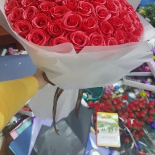Hoa hồng sáp 50 bông