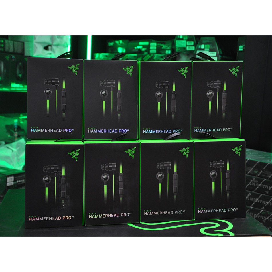 Tai nghe Gaming Razer hammerhead Pro V2