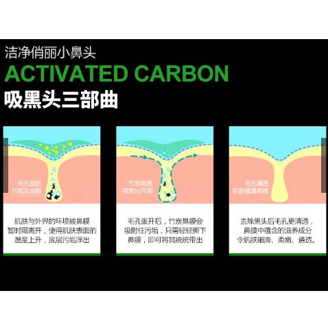 Combo 10 miếng mặt nạ lột mụn đầu đen ở mũi chiết xuất Than Tre Hoạt Tính - Siêu Phẩm Lột Mụn