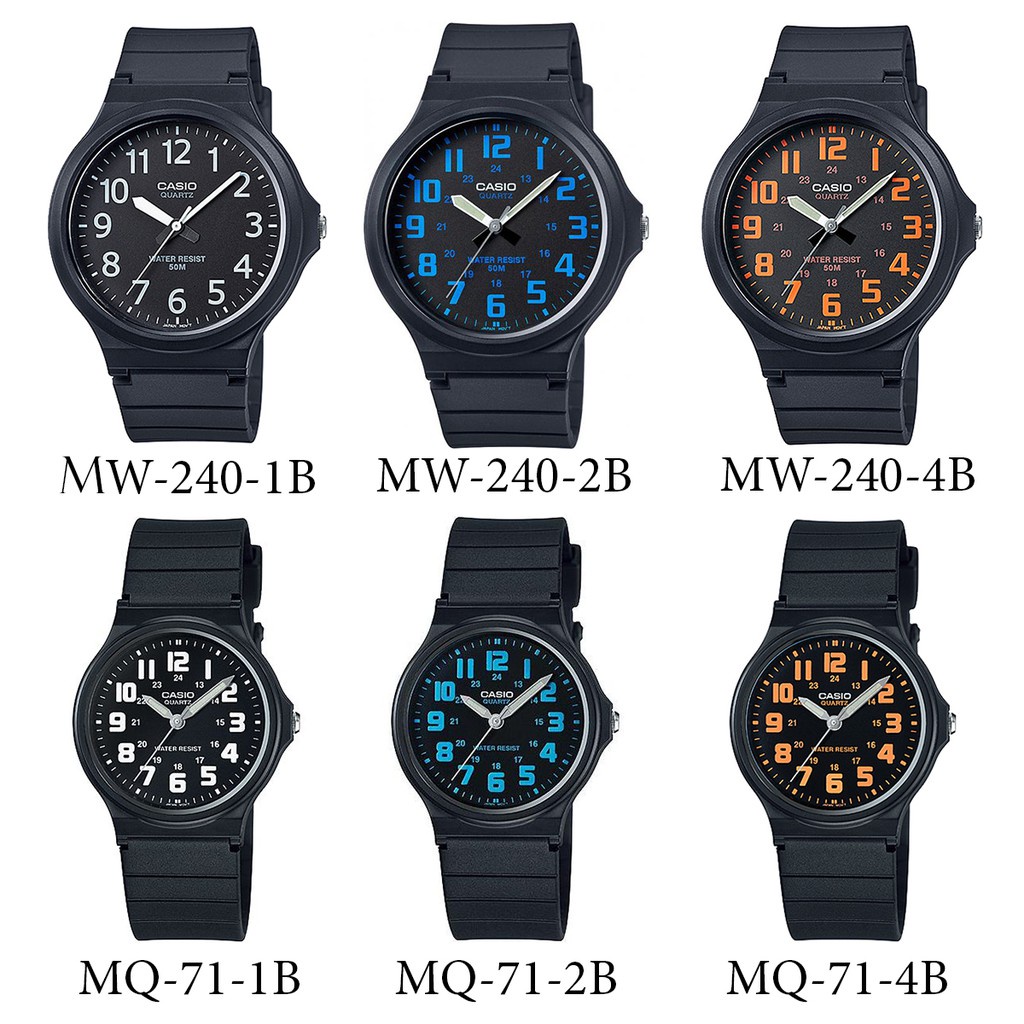 HÀNG CAO CẤP -  Đồng hồ cặp Casio chính hãng Anh Khuê MW-240/MQ-71  - Hàng Cao Cấp