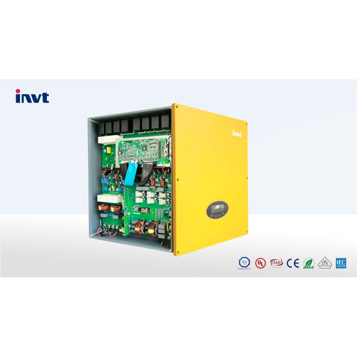 Bộ biến tần hòa lưới điện năng lượng mặt trời INVT 30KW 3 phase BG30KTR