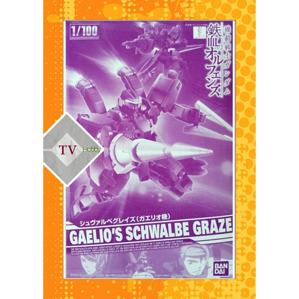 Mô Hình Lắp Ráp Gundam 1/100 Gaelios's Schwalbe Graze