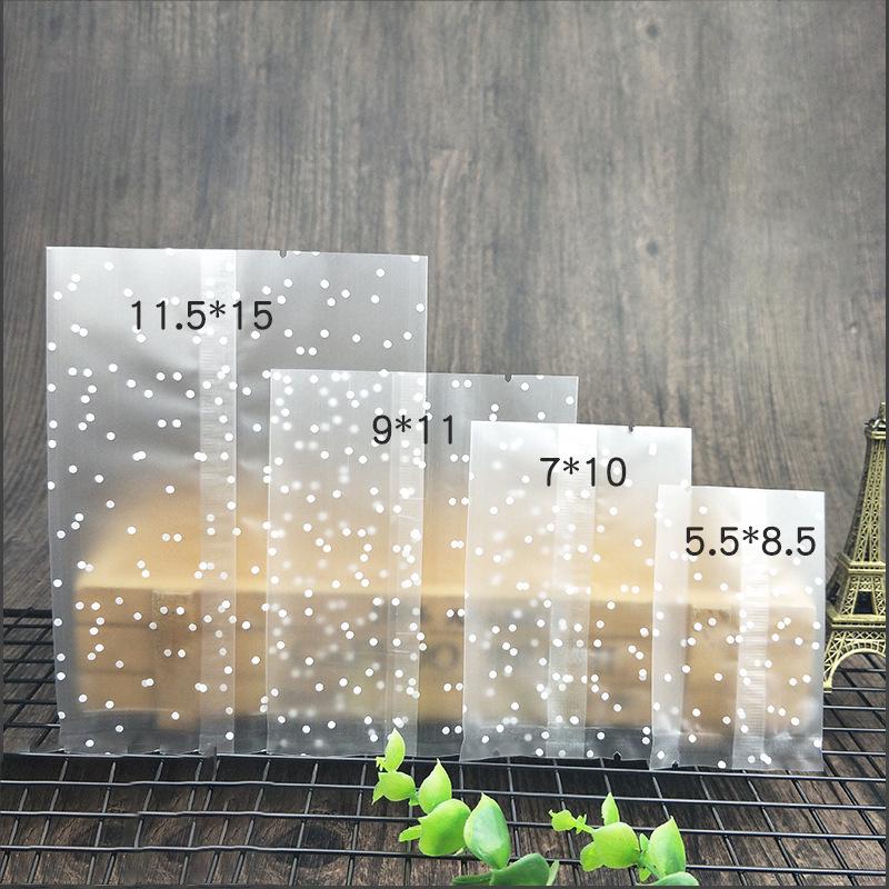 100 Túi nhựa trong suốt đựng bánh kẹo DIY sử dụng tiện lợi