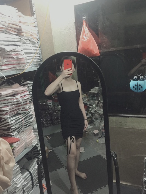 Váy Body 2D Ngang Rút Dây Bên Sang Chảnh 🌸 VD05 | BigBuy360 - bigbuy360.vn