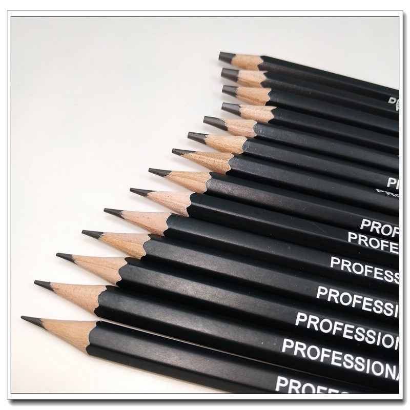 Set 14 bút chì 6h-12B vẽ nghệ thuật
