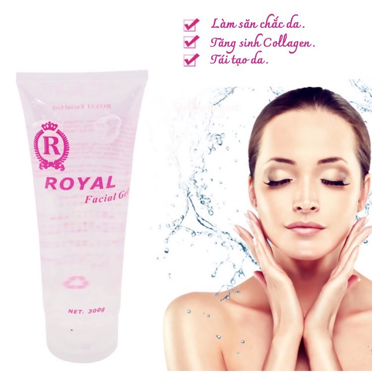 Gel lạnh Royal 300ml dùng cho Máy Nâng Cơ, Hifu, Máy Triệt Lông, Máy RF...