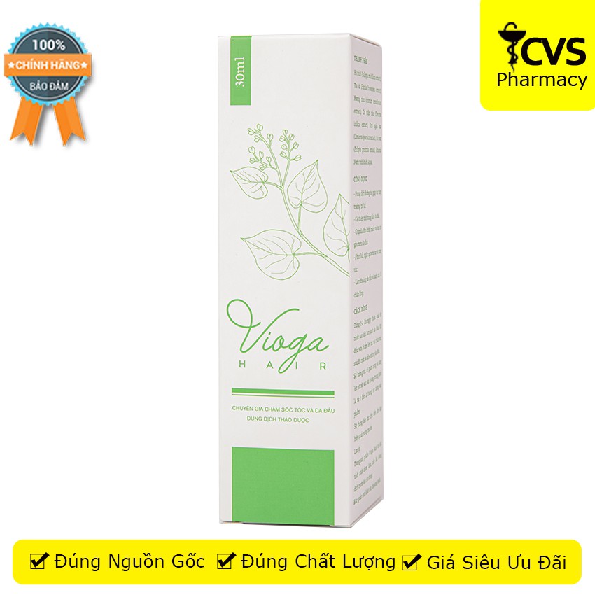Chai xịt tóc VIOGA HAIR 30ml - Phục Hồi, Ngăn Ngừa Tóc Xơ &amp; Rụng Tóc