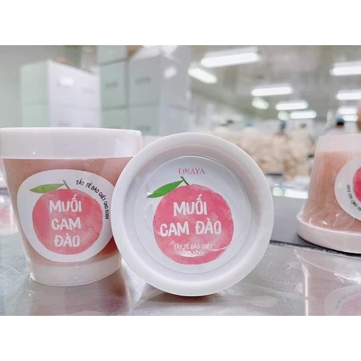 [ KHUYẾN MÃI] Siêu phẩm Muối cam đào-Tẩy tế bào chết muối cam đào thơm dịu nhẹ(CHÍNH HÃNG 100%)