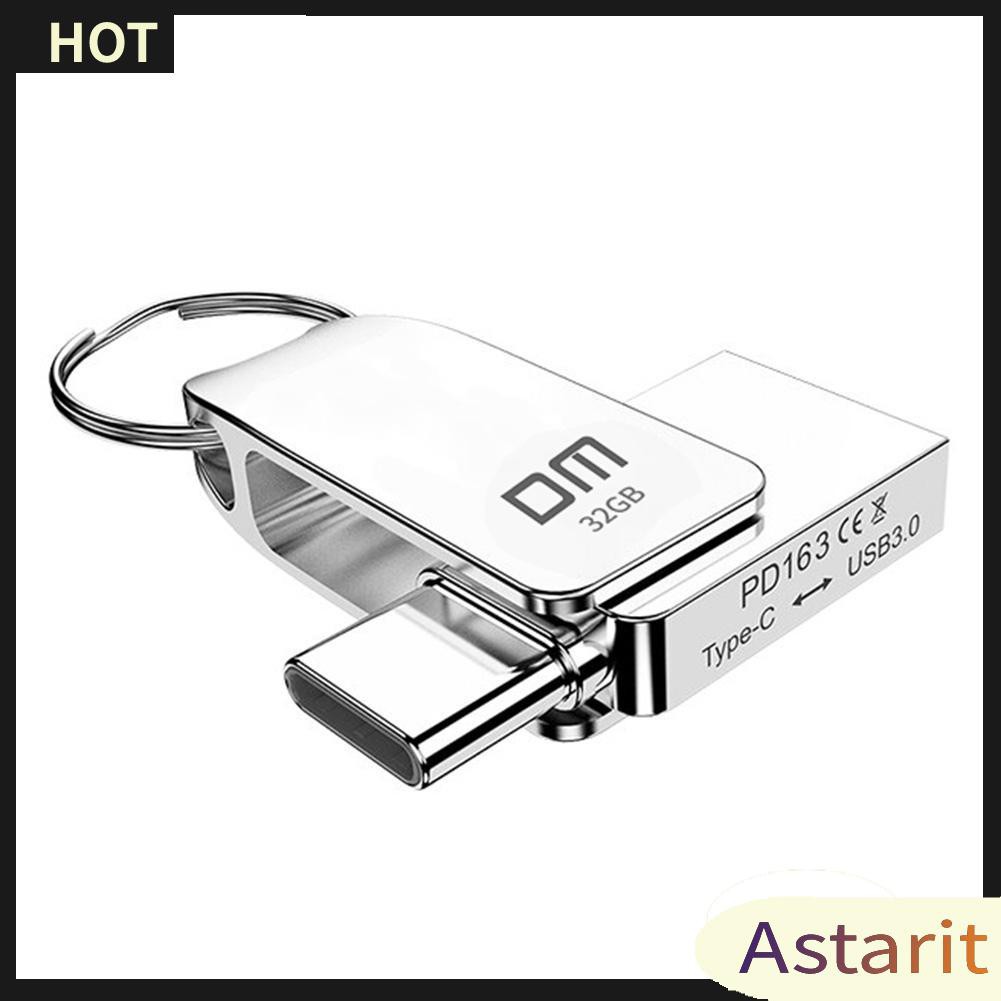 Usb Dm Pd163 Usb Flash Drive 32gb 64gb Otg Usb 3.0 + Type C