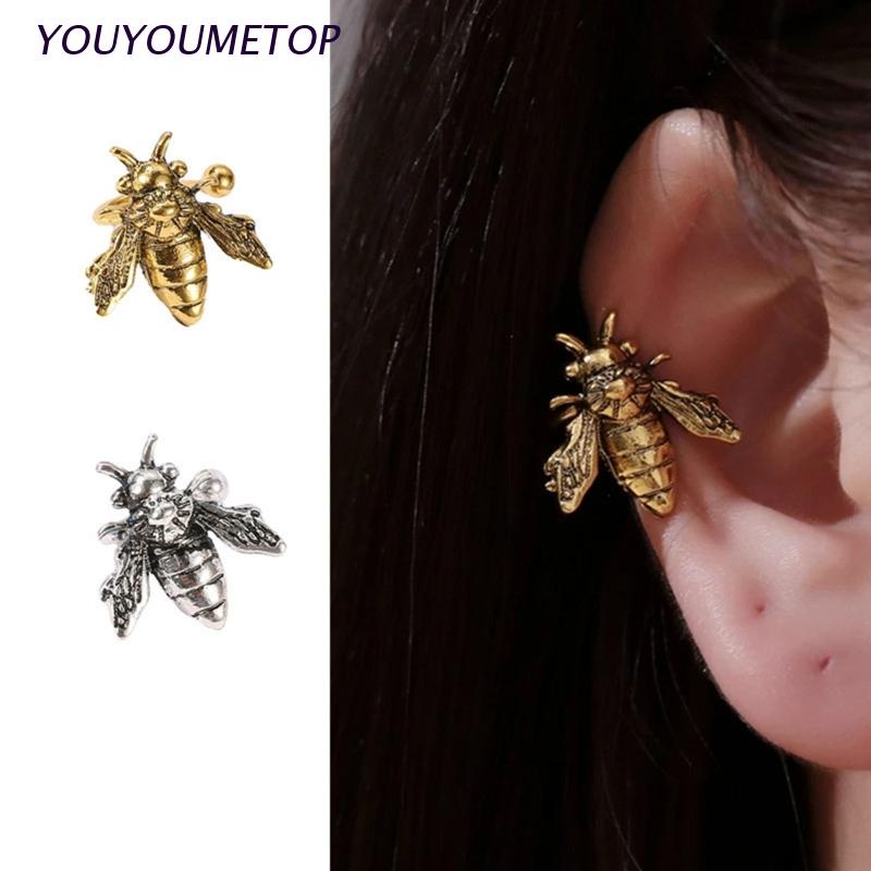 Khuyên Kẹp Vành Tai Hình Côn Trùng Dễ Thương Cá Tính Cho Nữ