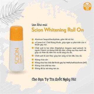 lăn khử mùi scion mẫu mới [ Hót 2020 Cam Kết Hiệu Quả ]
