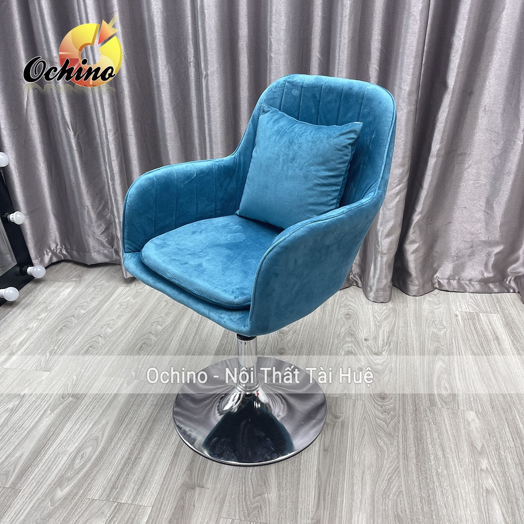 Ghế Trang Điểm Cá Nhân Mẫu Vân Sò Cao Cấp Phong Cách Hiện Đại Chân Thấp 30-50 Và Xoay Được 360 Độ ( Có Sẵn)