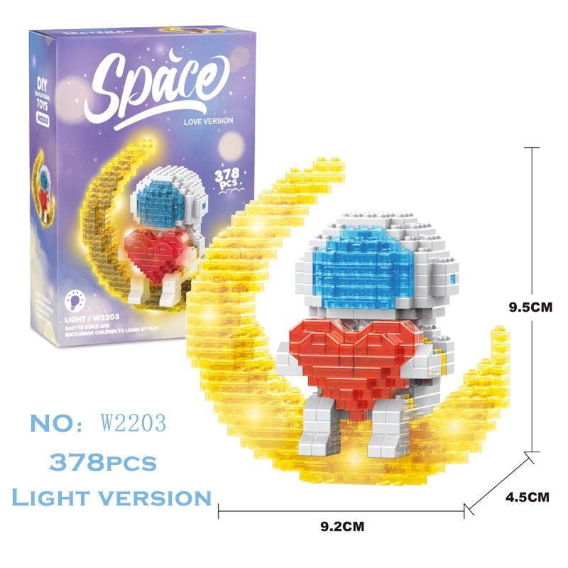 Bộ Đồ Chơi Lego Xếp Hình Nhà Du Hành Vũ Trụ Dành Cho Bé