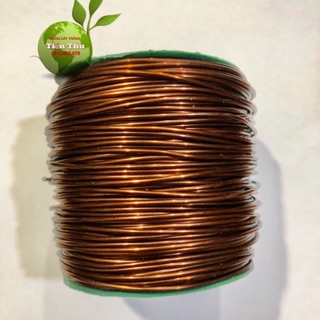 DÂY NHÔM  MẠ ĐỒNG CHUYÊN DÙNG UỐN CÂY CẢNH 2mm (500gr)