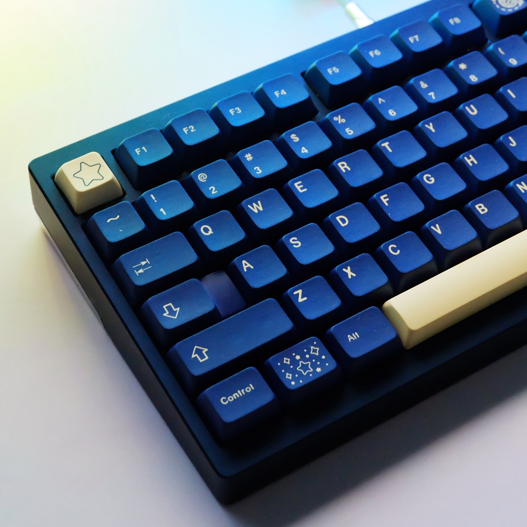 136 Phím Đặt Cấu hình XDA Phím khóa tùy chỉnh PBT Thuốc nhuộm thăng hoa ANSI Bố cục Bộ keycaps cho Gateron Kailh Cherry MX Công tắc Bàn phím cơ