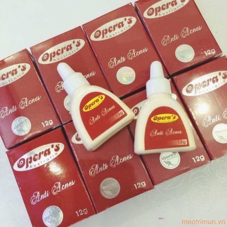 KEM CHẤM MỤN OPERA ANTI ACNES XANH - ĐỎ