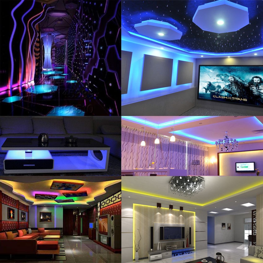 Dây Đèn LED RGB 12V 5050 SMD/m 5M/lot,IP20/IP65/IP67 Chống Thấm Nước Ánh Sáng Trắng Ấm