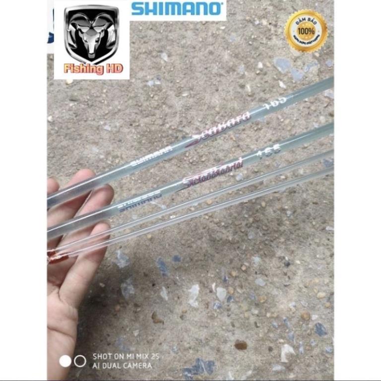 Cần Câu Máy 2 Khúc Đặc Trong Suốt Cần Câu Máy Shimano Giá Rẻ Siêu Khỏe CC18 đồ câu FISHING_HD