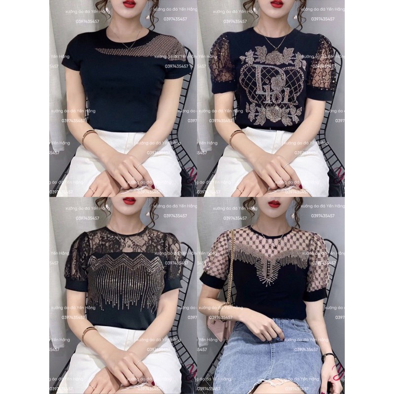 Áo thun đính đá QC cao cấp { Miễn phí ship toàn quốc cho đơn hàng đạt giá trị tối thiểu} | BigBuy360 - bigbuy360.vn