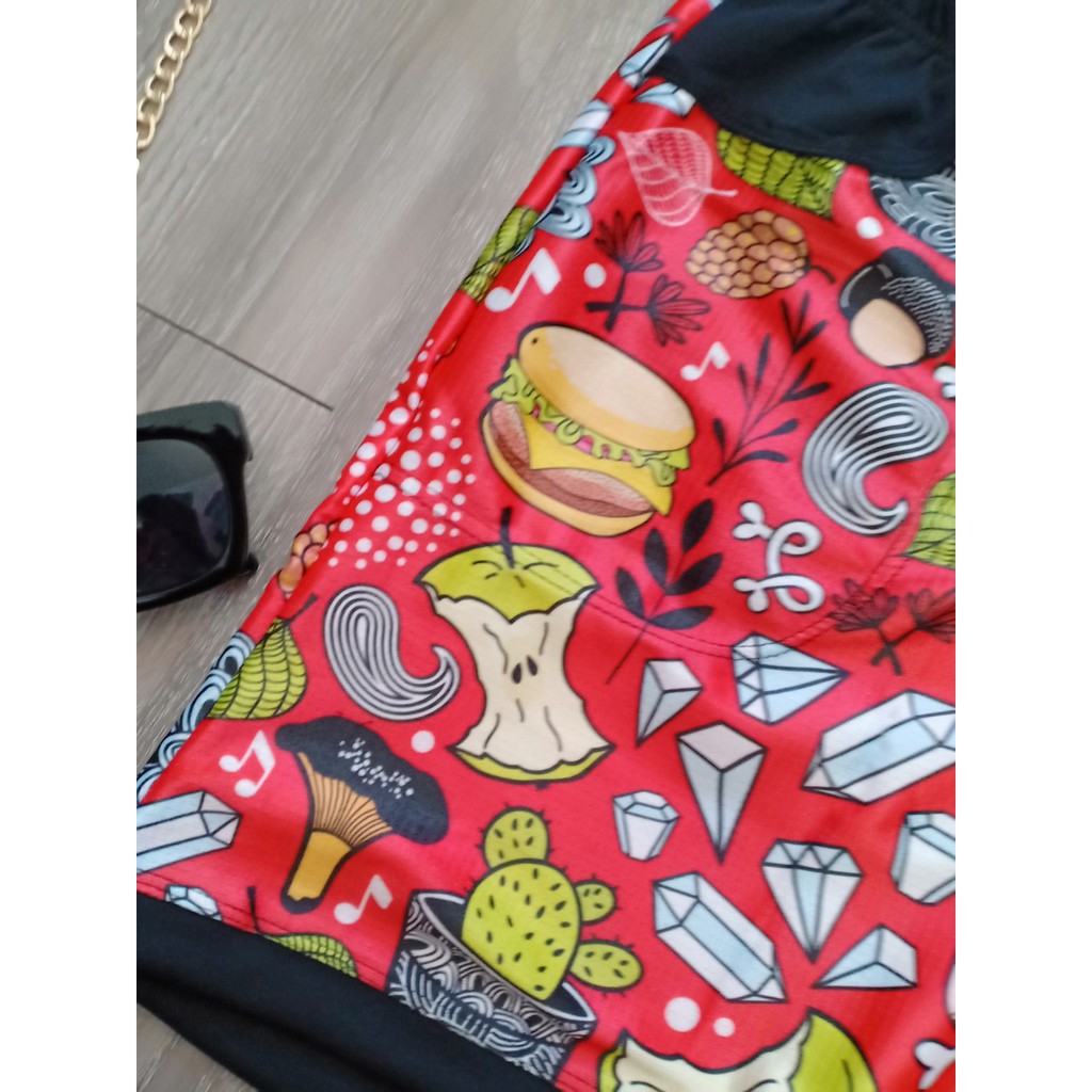 quần short hoạt hình unisex oversize 40-90kg (m4)