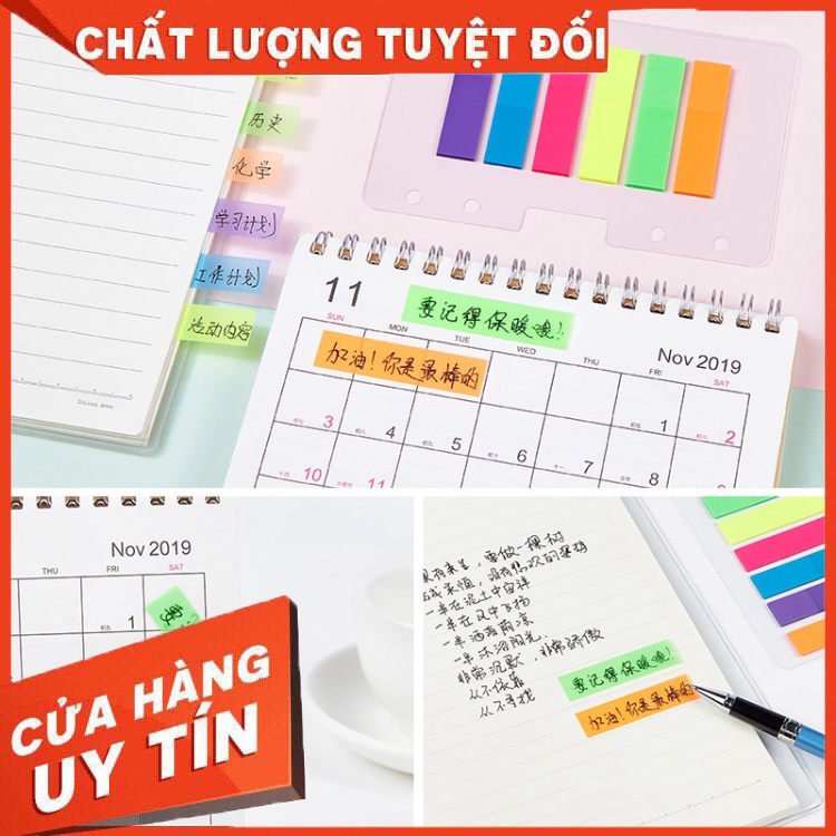 Giấy Note Phân Trang 6-10 Màu - Sticky Note BAOKE TZ5013 / TZ5014