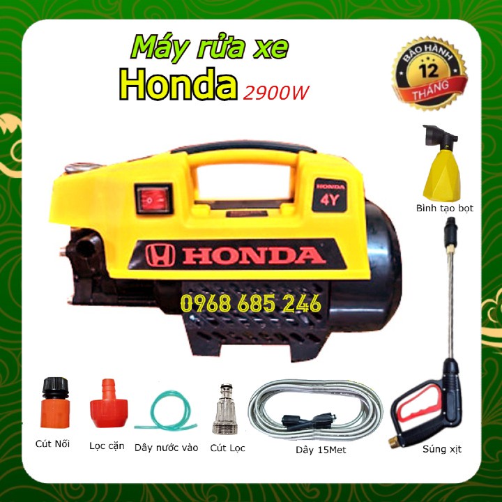 Máy rửa xe HONDA, máy rửa xe gia đình áp lực cao máy rửa xe công suất mạnh.