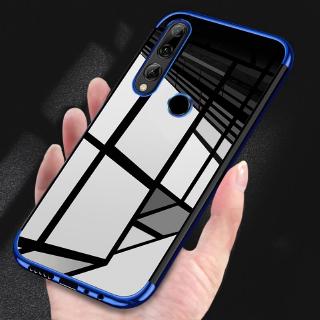 For Huawei Y9 Prime 2019 Case Luxury Laser Plating Soft Clear Back Cover Phone Cases