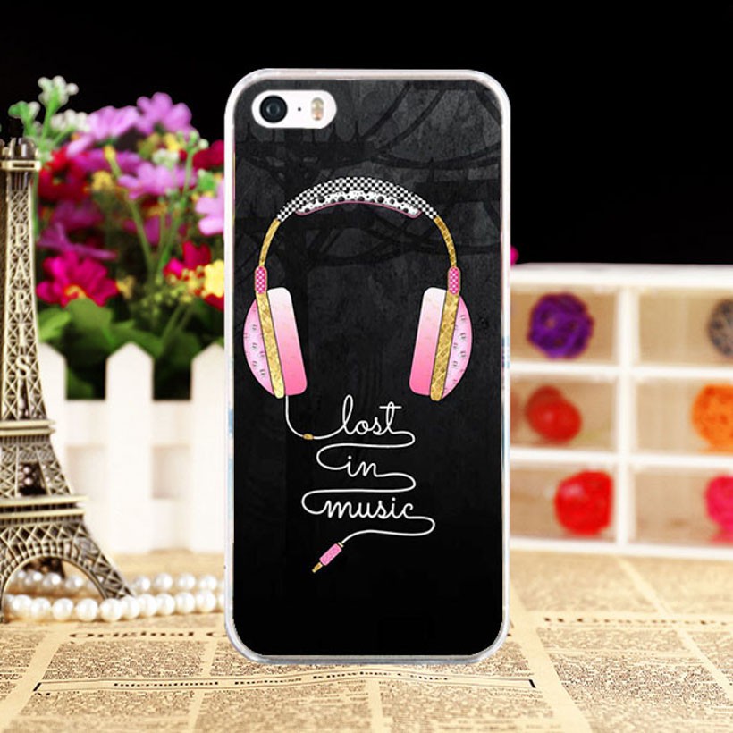 Ốp lưng silicone mềm nhiều họa tiết dễ thương cho IPhone SE 5 5S 5G 55s 6C | BigBuy360 - bigbuy360.vn