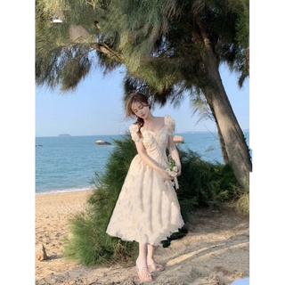 Đầm dự tiệc 🍏 Đầm xoè tay phồng