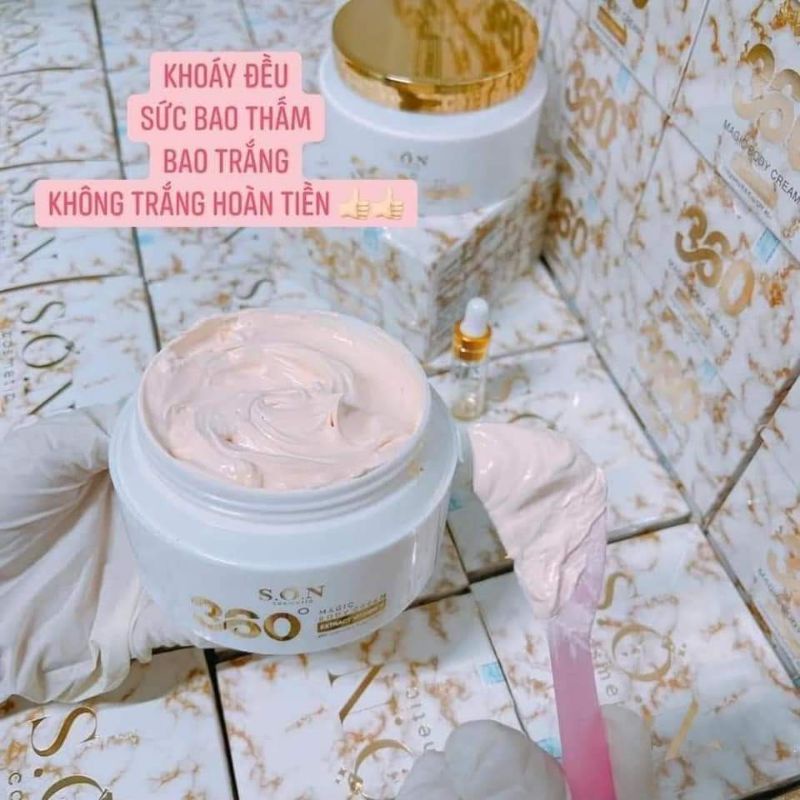 BODY CREAM 360 TẶNG KÈM SERUM VITAMIN KÍCH TRẮNG