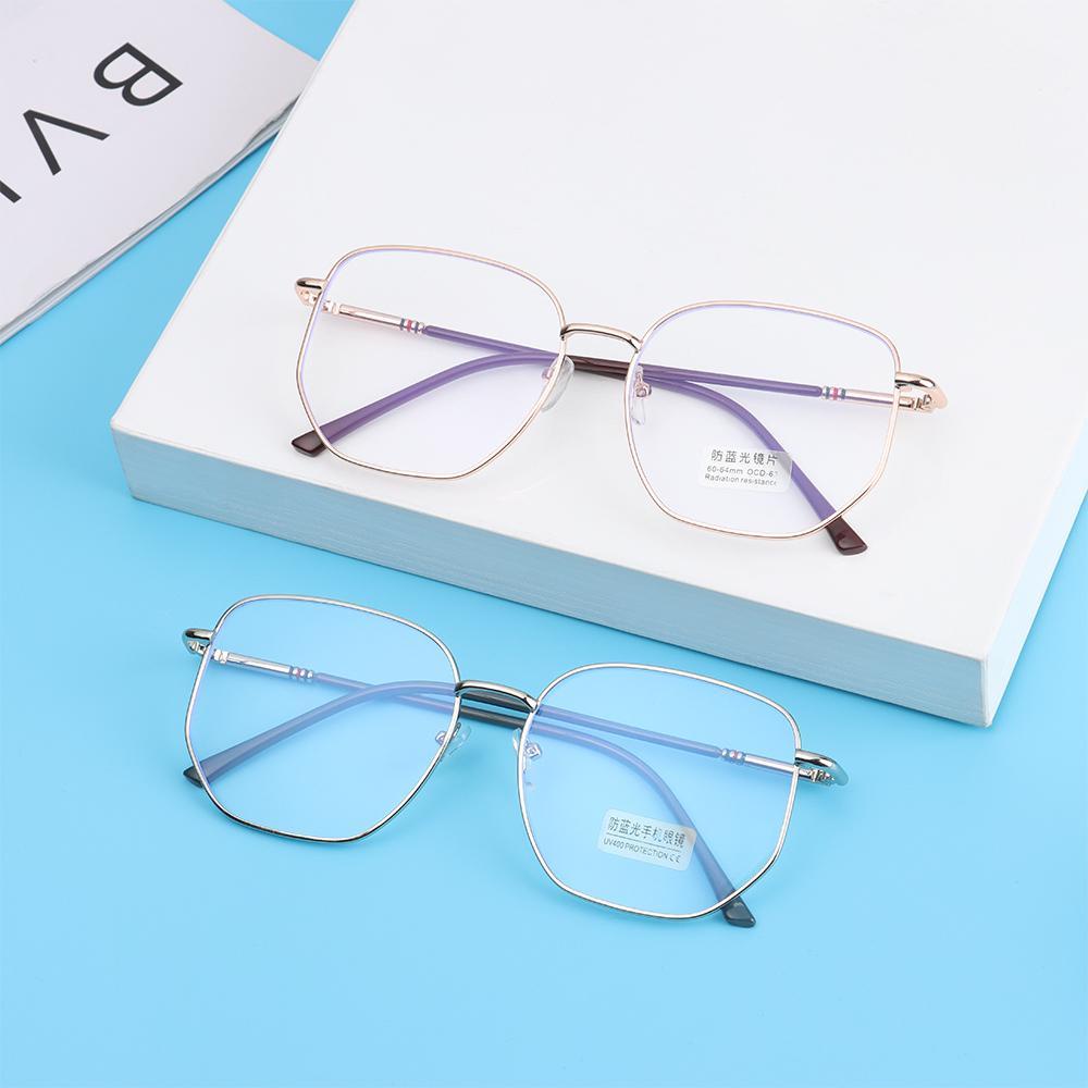 Mắt Kính Siêu Nhẹ Chống Ánh Sáng Xanh Kiểu Dáng Vintage Dễ Thương