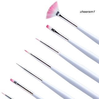 Set 7 Cọ Vẽ Móng Tay Nghệ Thuật