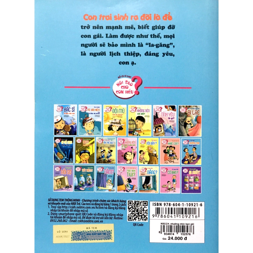 Sách - Nói Sao Cho Con Hiểu - Vì Sao Phải Nhường Nhịn Bạn Gái?