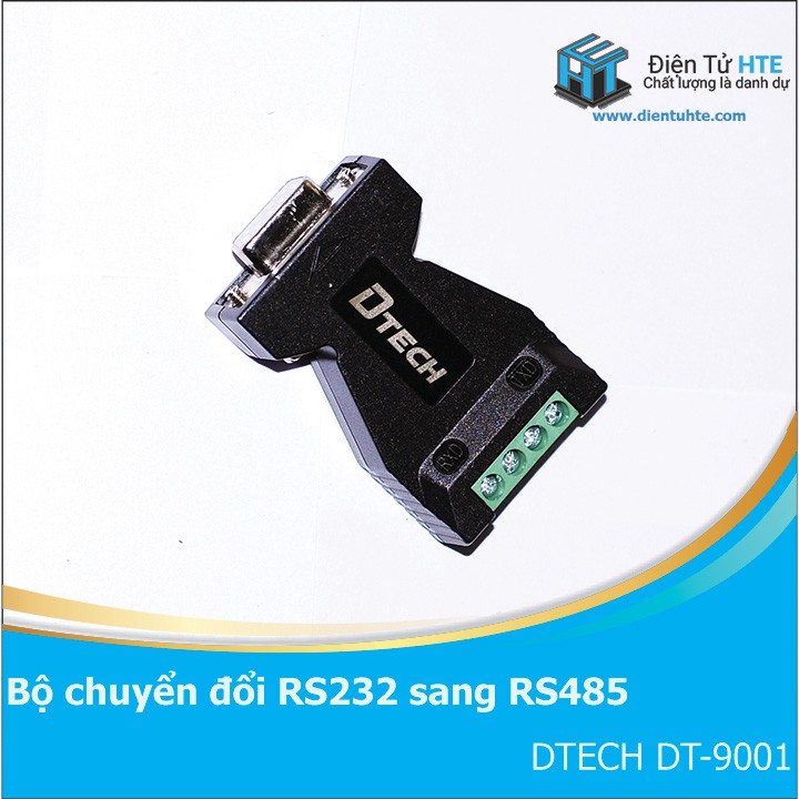 Bộ chuyển đổi RS232 sang RS485 DTECH DT-9001 Chính hãng [HTE Quy Nhơn CN2]