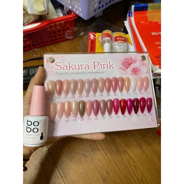 sơn thạch nhũ bobo bán lẻ màu