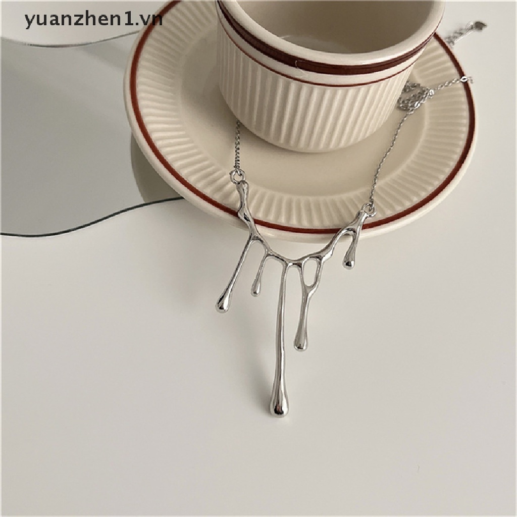 Vòng Cổ Choker Đính Đá Hình Giọt Nước Phong Cách Vintage Thanh Lịch Dành Cho Nữ