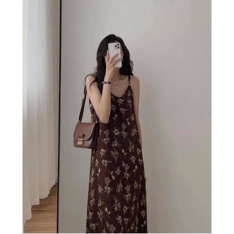 [Mã WAMT1505 giảm 10K đơn 0K] Váy maxi hoa ( kèm video thật ) | BigBuy360 - bigbuy360.vn
