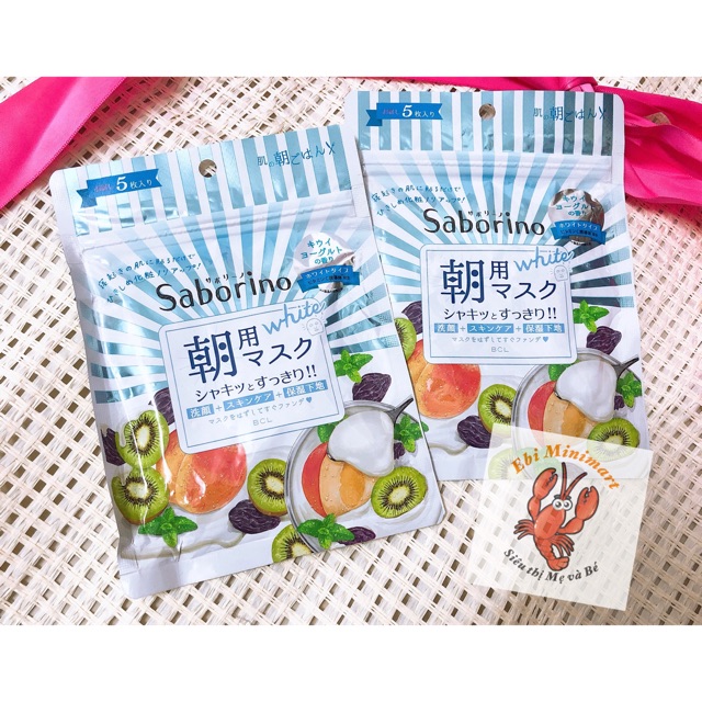 Mặt nạ Saborino Morning Face Mask