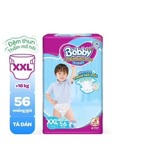 Combo 2bịch Tã dán BoBby M76/L68/Xl62/Xxl56