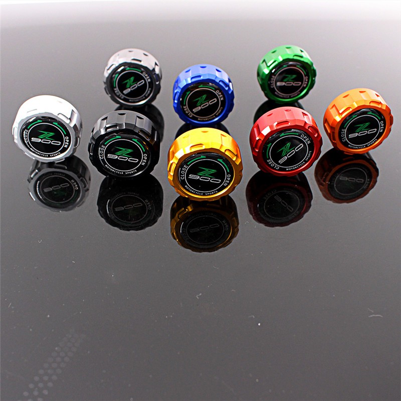 New 8 Colors Motorcycle Filter Fluid Rear Brake Master Cylinder Oil Reservoir Cover Cap For kawasaki Z900 Z 900 2017 2018 2019