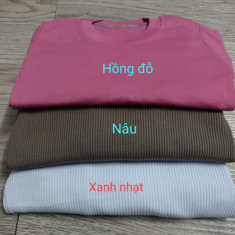 Bộ thun tăm gân dễ thương cho bé xinh